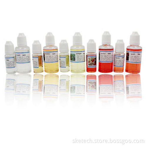 E-liquid in 10ml, 20ml, 30ml, 50ml, with factory price